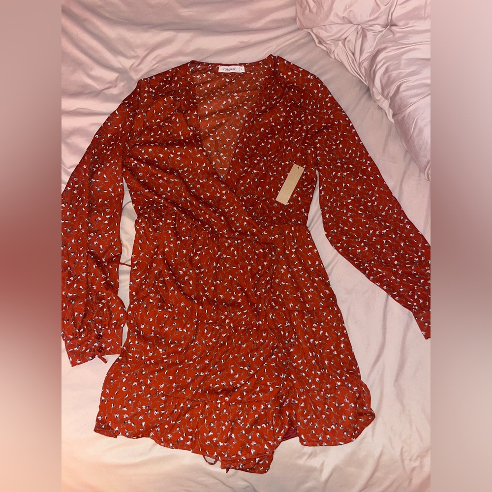 New wrap dress!